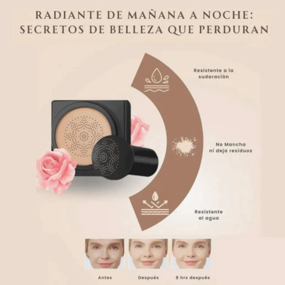 BASE CUSHION DE ALTA COBERTURA - PROFESIONAL ECORINCIA