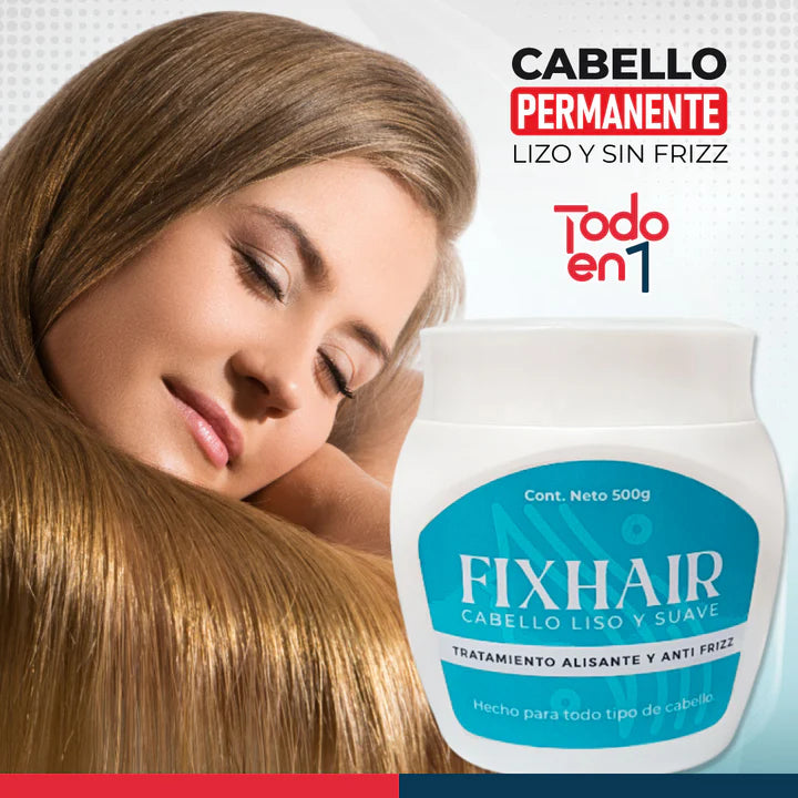 FIXHAIR™ - Crema Alisante y Anti Fizz 500G