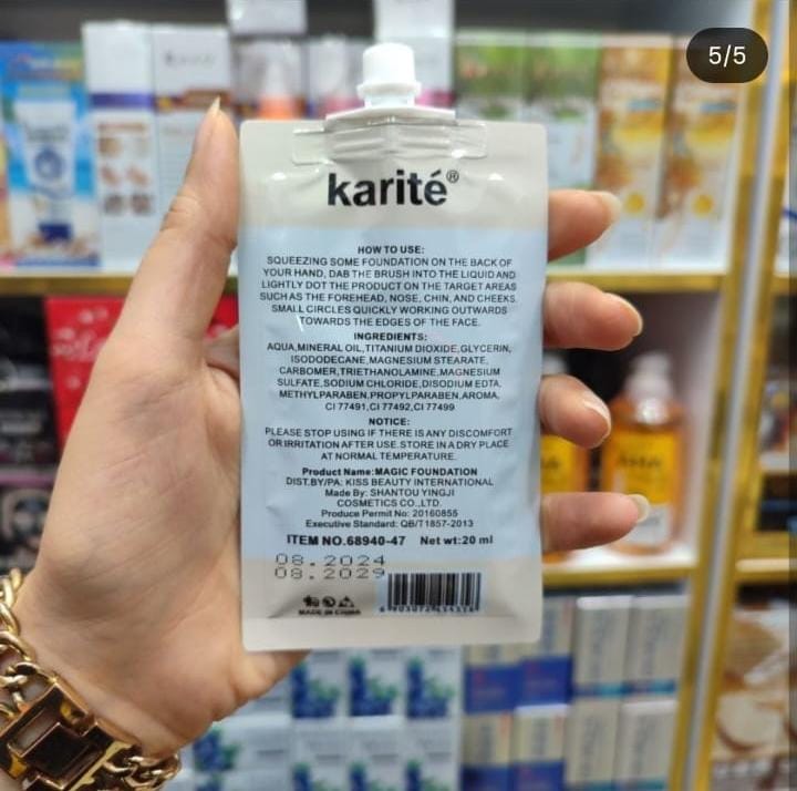 KARITE MAGIC FOUNDATION– Base Mágica que se Adapta a Tu Piel 20Ml