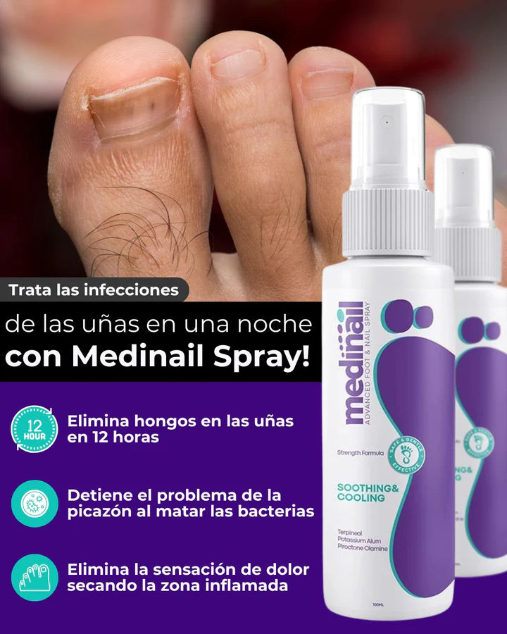 Medinail Spray Eliminador de Hongos