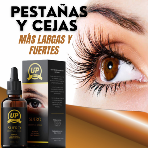 Serum Up® Alargamiento de pestañas y cejas 30ml