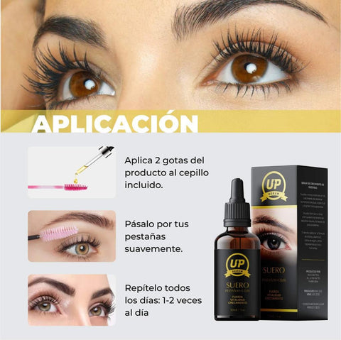 Serum Up® Alargamiento de pestañas y cejas 30ml